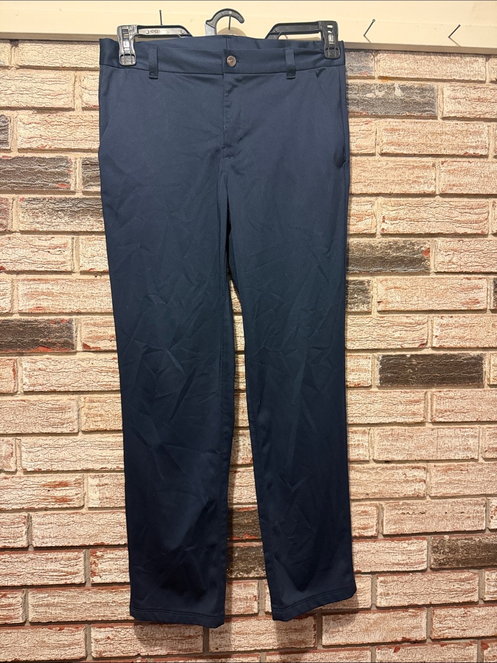 Nautica Boys Navy Straight Chino Pants